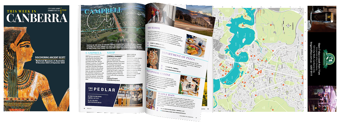 Banner image of Magazine This Week in Canberra