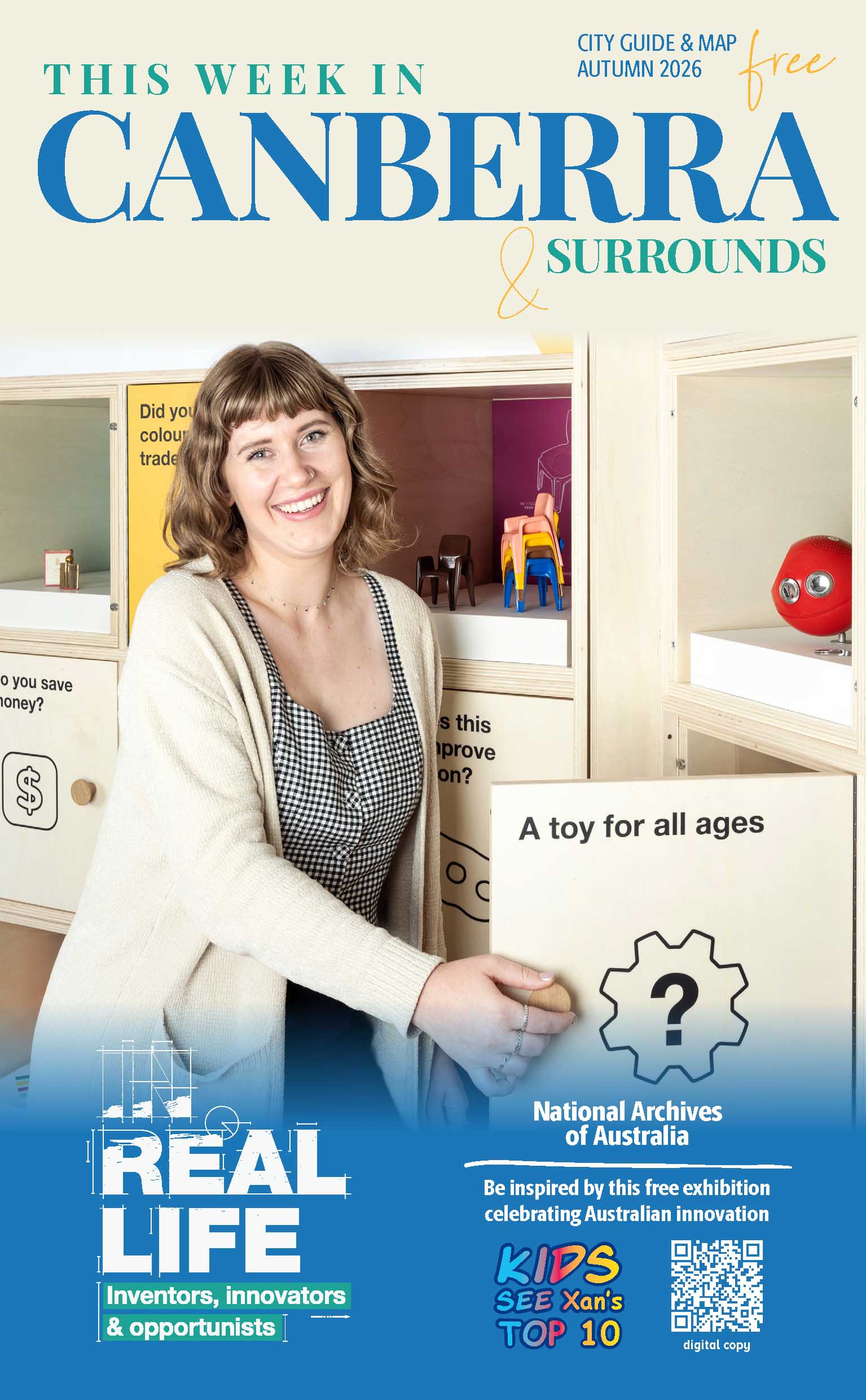 This week in Canberra autumn 2026 magazine cover